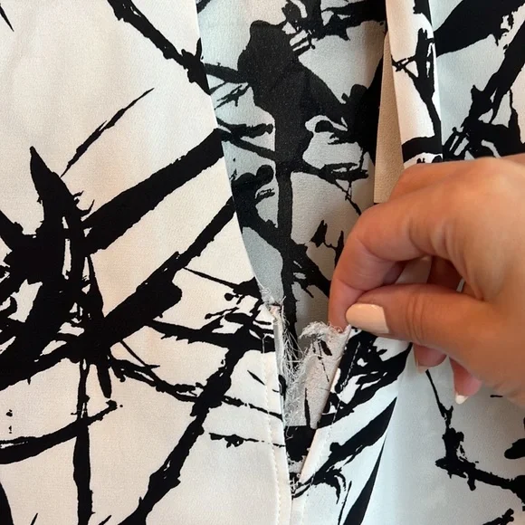 A.L.C. Isley Printed Mock-Neck Dress
